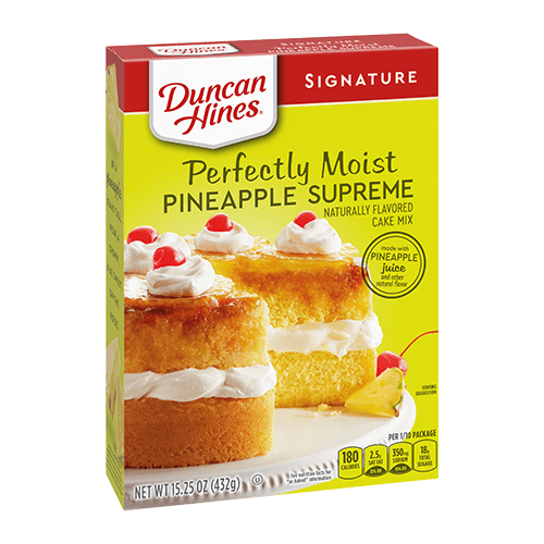 Pineapple Supreme Cake Mix Duncan Hines