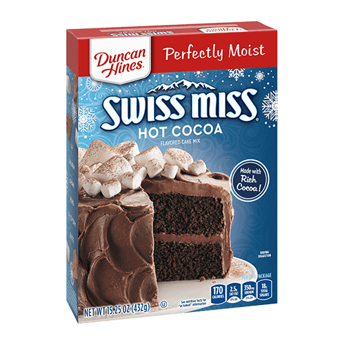 Swiss Miss Hot Cocoa Flavored Chocolate Cake Mix Duncan